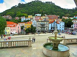 A view of Sintra's historical centre