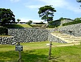 玉石積み（横須賀城 静岡県）