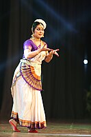 :Mohiniyattam Performance in Kerala Bhavan's Laying the Foundation Stone Event