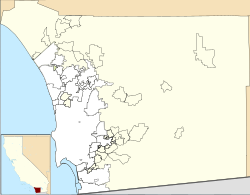 Pine Valley is located in San Diego County, California