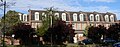 Nostalgic post modern townhouses on Canterbury Road designed to fit the overall feel of the area after original Lanark Terrace demolished by developers