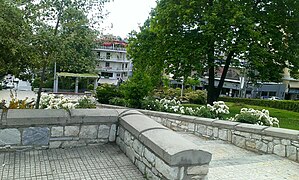 Zentraler Platz in Agios Dimitrios