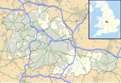 Bentley is located in West Midlands county