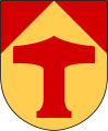 Thorshammer im Wappen der schwedischen Gemeinde Torsås