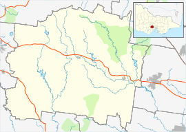 Parwan is located in Shire of Moorabool