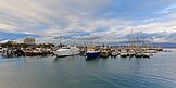 Boats in the Larnaca Marina