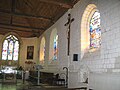 The interior of the church