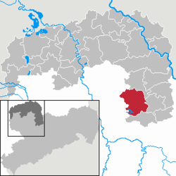 Wermsdorf – Mappa