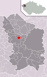 Dalovice – Mappa