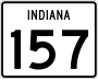 State Road 157 marker