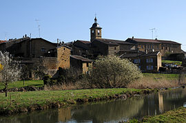 A general view of Bazeilles-sur-Othain