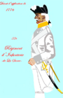 régiment de La Sarre de 1776 à 1779