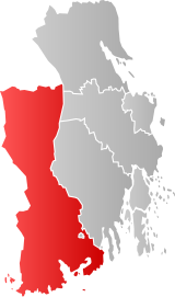 Larvik within Vestfold