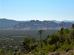 Massif des Maures.