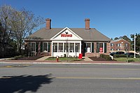 Wawa Food Market in Williamsburg, Virginia across from College of William & Mary. This was the first location built on the Virginia Peninsula.[71]