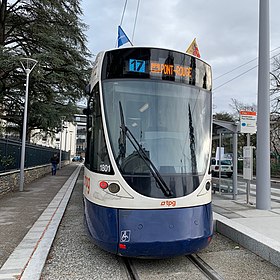 Image illustrative de l’article Ligne 17 du tramway de Genève