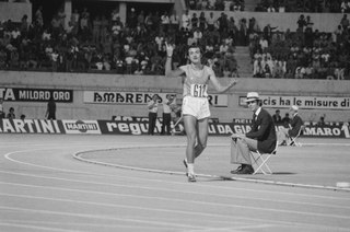 Pietro Mennea, Olympiasieger von 1980, trat zu seinem Viertelfinalrennen nicht an