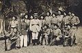 Promotion 1926-1929 de l'école normale de Nice (A.-Mmes) en cours de préparation militaire.