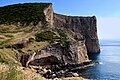 Morro de Velas, costa sul da Ilha de São Jorge