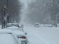 While seeing the Columbus skyline down Summit Street is usually easy, visibility made things difficult for area residents.