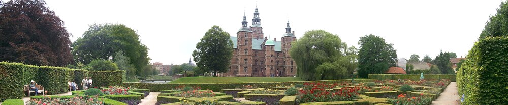 Rosenborgs slott från Kongens Have.