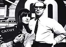 Cathy McGowan und Elkan Allan bei Ready Steady Go! etwa 1963 bis 1966