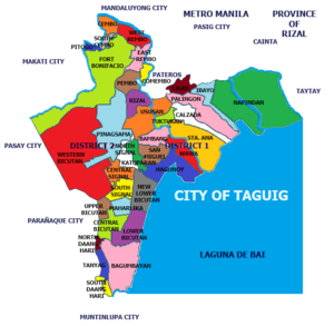 Taguig City Map