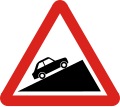 Steep ascent