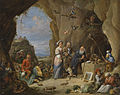 David Teniers il Giovane, Tentazioni di sant'Antonio, Museo del Prado, Madrid