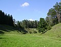 Trockental oberhalb der Leinleiterquelle