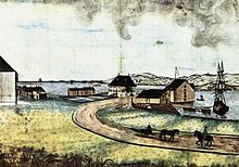 Hundholmen im Jahre 1819