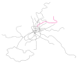 Madrid metro line 8.