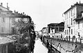 Il Naviglio di San Gerolamo, ovvero la parte della Cerchia dei Navigli che scendeva dal vertice meridionale del Castello Sforzesco, lungo via Carducci