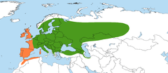 Mapa zasięgu