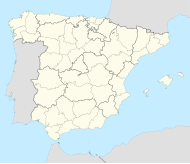 Carte de l'Espagne.