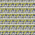 Kaolinite crystal structure looking along the layers