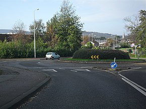 Roundabout at Kilruddery - geograph.org.uk - 1590293.jpg