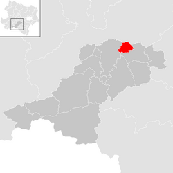 Rohrbach an der Gölsen – Mappa