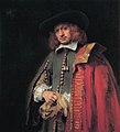 Portret van Jan Six (1654) Rembrandt van Rijn, Collectie Six, Amsterdam