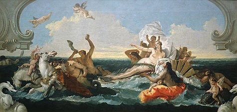 Le Triomphe d'Amphitrite Giambattista Tiepolo, vers 1740 Gemäldegalerie Alte Meister[9].