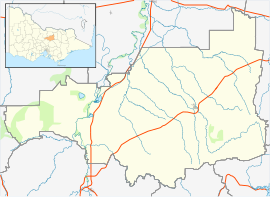 Violet Town is located in Shire of Strathbogie