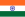 Bandera de India.