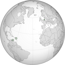 Location of the Netherlands