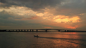 舞阪より望む浜名大橋