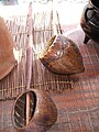 Handicraft made with coconut shells