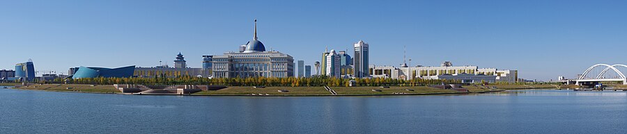 Astana uue ärikeskuse panoraam