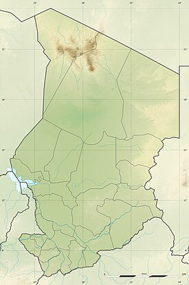 Toussidé ubicada en Chad