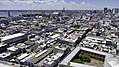 "Ciudad Vieja" y Puerto de Montevideo, toma aérea.