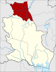 Distretto di Suwannakhuha – Mappa