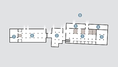 Map of the Bremer Ratskeller